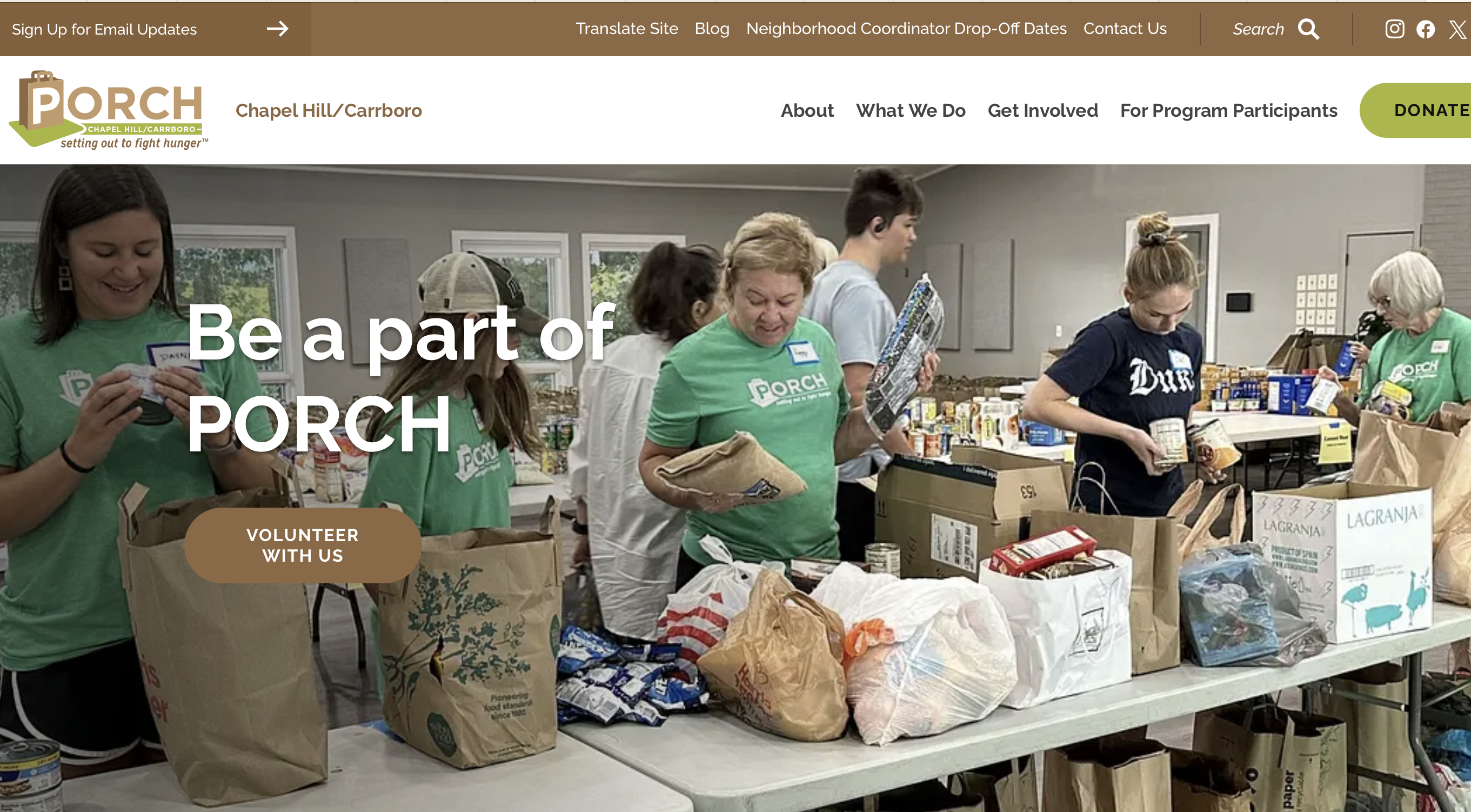 PORCH Website